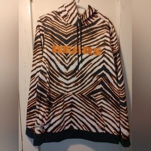 Chicago Bears zubaz hoodie Med nfl